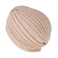 thumbnail image 1 of Sombrero de turbante Salvador para mujer Quimio Plisado Pre Anudado Vintage Unisex, 1 of 6