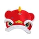 thumbnail image 4 of de danza del león, sombrero de peluche chino de dibujos animados para juego de rol, carnaval de año Nuevo, 4 of 9