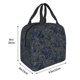 thumbnail image 3 of Fotbe Golden Peonies Bolsa Térmica con Estampado y Forro de Aluminio Grueso Bolsa de Almuerzo con Bolsillo Frontal para Hombres y Mujeres, Ideal para Trabajo, Escuela, 3 of 8