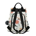 thumbnail image 2 of Travel Backpack for Women Large Capacity College Bags Multi-pocket Casual Daypacks 15 Inch Hand Drawn Whale Stars Cute Birds and Sunflowers, 2 of 7