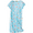 Blue, variant on Tisoloow Womens Nightgowns Cotton Sleep Shirts Cartoon Printed Sleepwear Short Sleeves Night Gown Dress Casual Pajamas Pink Large