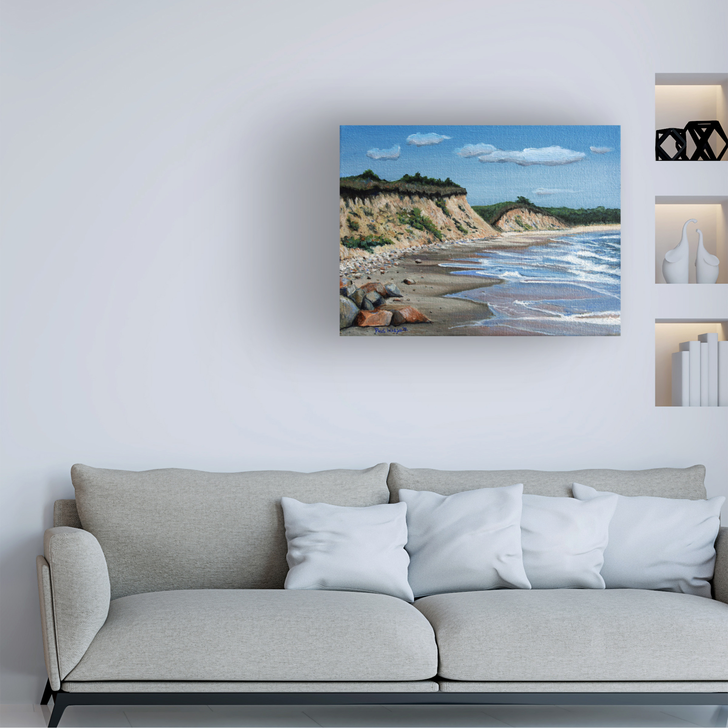 Trademark Fine Art 'Martha Vinyard' Canvas Art by Paul Walsh