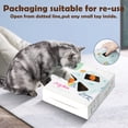 thumbnail image 5 of Migipaws Interactive Cat Toys -Migibox for Indoor Bored Cats, Automatic Pop Out Feathers from 7 Holes Randomly, Motion Activated, USB Rechargeable, 5 of 7