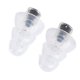thumbnail image 5 of par de tapones para los oídos de silicona líquida con filtro para música, protección auditiva con reducción de ruido negra para conciertos de música, 5 of 15