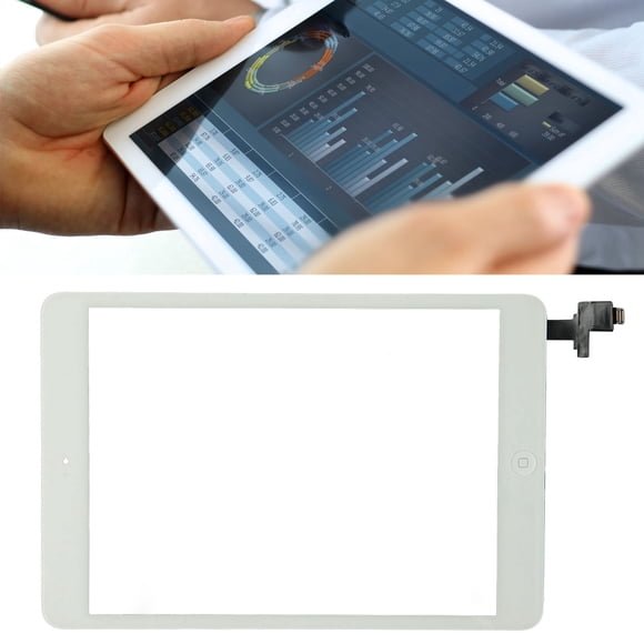 Touch Screen Glass Digitizer, White Universal Repair Parts Screen Replacement Tempered Glass  for Tablets