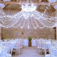 thumbnail image 6 of Morttic Christmas Fairy String Lights ndoor Outdoor, 33ft 100 LED Christmas Lights with 8 Modes Extendable Twinkle String Lights for Wedding Xmas Tree Room Bedroom Decorations, White, 6 of 8
