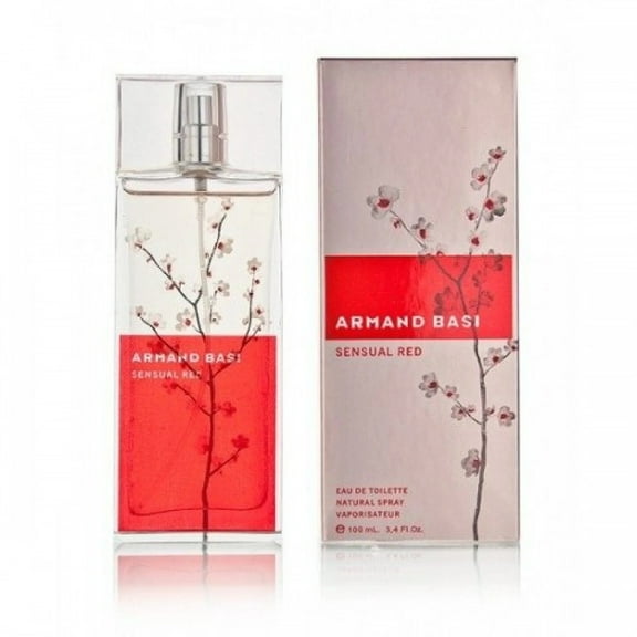 Sensual Red by Armand Basi for Women 3.4 oz Eau de Toilette Spray