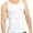 3 White, variant on Knocker Men's 3 Tank Top Undershirts A-Shirt - 3XL, 2 Black,1 Gray
