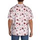 thumbnail image 3 of Balery Valentine's Day Camisa Casual de Manga Corta con Botones para Hombre, Texturizada, Estilo Cubano, para Playa, Verano-Medium, 3 of 5