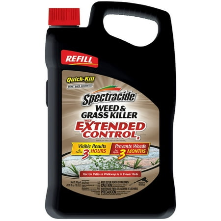 Weed & Grass Killer With Extended Control2 (AccuShot Refill), For use with reusable AccuShot™ sprayer included with Spectracide Weed & Grass Killer with Extended.., By Spectracide