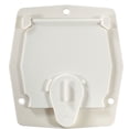 thumbnail image 2 of RV Designer B140 Basic Cable Hatch - Flat Sided, Polar White, 2 of 3