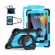 thumbnail image 1 of wonim11 Case for iPad 9th Generation iPad Case 9th 8th 7th Generation iPad 10.2 Inch iPad 9th Gen Cover with Screen Protector Pen Holder TabletCases for Kids 360° Rotating Stand, Black Blue, 1 of 1