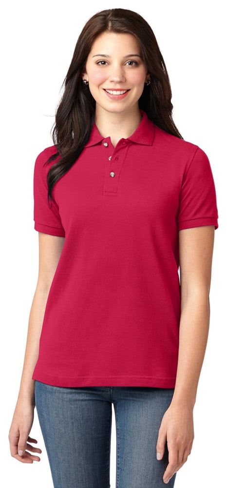 walmart polo red