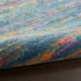 thumbnail image 3 of Nourison Passion Blue/Multicolor 1'10" x 6' Area Rug, Modern, Striped, Bed Room, Living Room, Dining Room, Kitchen, , Easy Cleaning, Non Shedding (6' Runner), 3 of 8