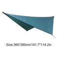 thumbnail image 2 of Outdoor Camping Shade Cloth Diamond Shaped Canopy Waterproof Four Corner Sunscreen Tent, 2 of 5