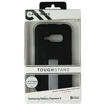Case Mate Tough Stand Case for Samsung Galaxy Express 3 - Black / Silver