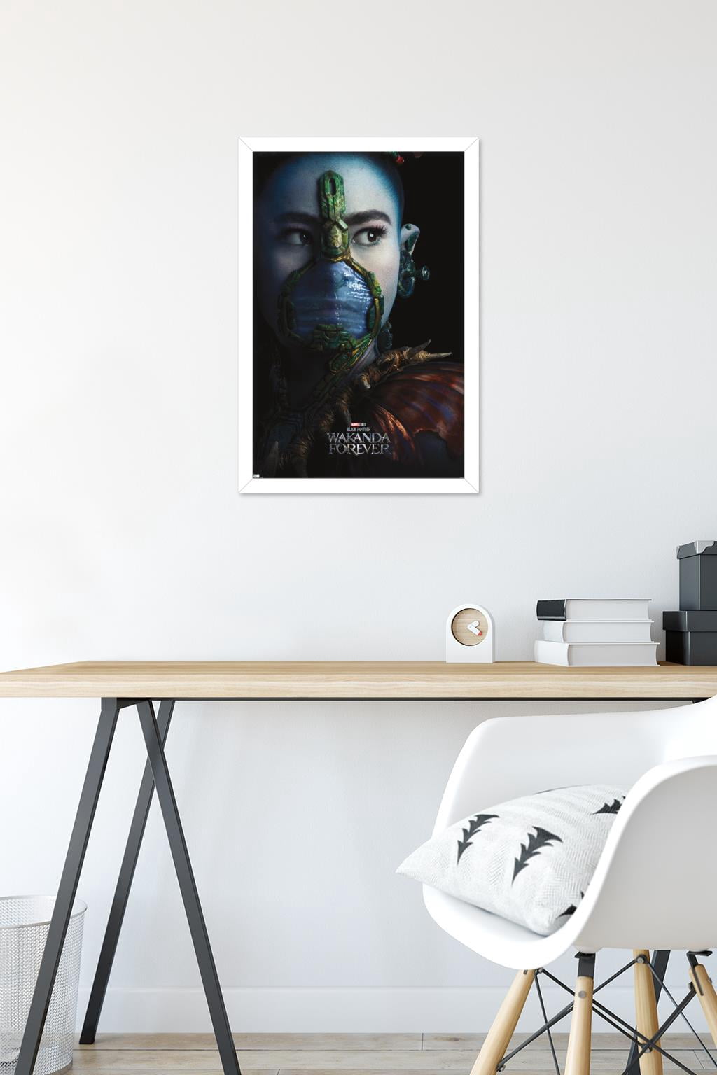 Marvel Black Panther: Wakanda Forever - Namora One Sheet Wall Poster, 14.725" x 22.375" Framed