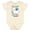 Natural, variant on Inktastic This Llama Loves His Mama with Blue Hearts Boys Baby Bodysuit