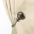 thumbnail image 1 of Central Design 4887-034 Lucid Ensemble de Rideaux, Laiton Antique - Ensemble de 2, 1 of 1