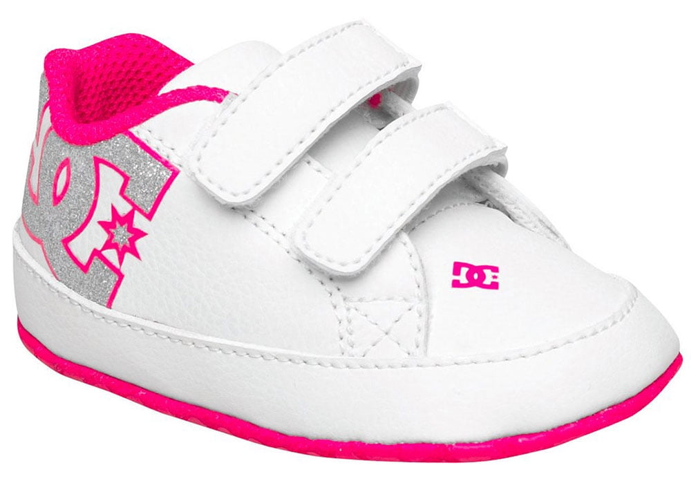 DC Girls Court Graffik Crib Infant Skate 4 M Pick SZ//Color. Infant//Toddler