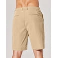 thumbnail image 2 of COOFANDY Men's Summer Beach Casual Shorts Lightweight Flat Front Golf Shorts with Pockets, 2 of 6