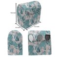 thumbnail image 5 of Exotic Lounger Chair Bag, Botanical Jungle Leaves Banana Palm Areca Monstera Hydrangea Flowers Pattern, High Capacity Storage with Handle Container, Lounger Size, Blush Dark Seafoam, by Ambesonne, 5 of 5