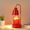 thumbnail image 4 of FYHALE Candle Warmer Lamp with Dimmer and Timer, Red Aromatherapy Wax Lamp, Table Lamp Mood Lamp Christmas Decoration Ornaments with Three-speed Adjustment and Two Bulbs, 4 of 6
