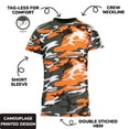 thumbnail image 2 of Men's Camo Print Short Sleeve T-Shirt, Crew Neck, Tagless, Cotton Blend, Fitted Style (S-2XL), 2 of 4