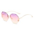 thumbnail image 1 of Gafas de sol degradadas gafas de sol de flores de mariposa gafas de sol de tendencia de moda, hechas de metal, 1 of 5