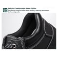 thumbnail image 4 of SKIUHS Men's Low-Top Composite Toe Safety Work Shoes – Waterproof Slip Resistant Lightweight Easy-to-Clean, 4 of 7