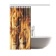 thumbnail image 2 of BPBOP Sunset African Landscape Shower Curtain, Wildlife Animal Lions Polyester Fabric Shower Curtain Bathroom Sets with Hooks 60x72 Inches, 2 of 3