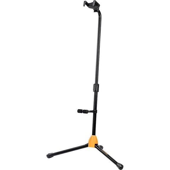 Hercules GS412BPLUS Plus Series Auto Grip System Single Guitar Stand w/ Backrest
