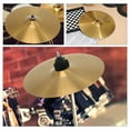 thumbnail image 3 of Aloha Drum Set Cymbal Jazz Drum Cymbal Percussion Drum Cymbal Brass Crash Cymbal, 3 of 8