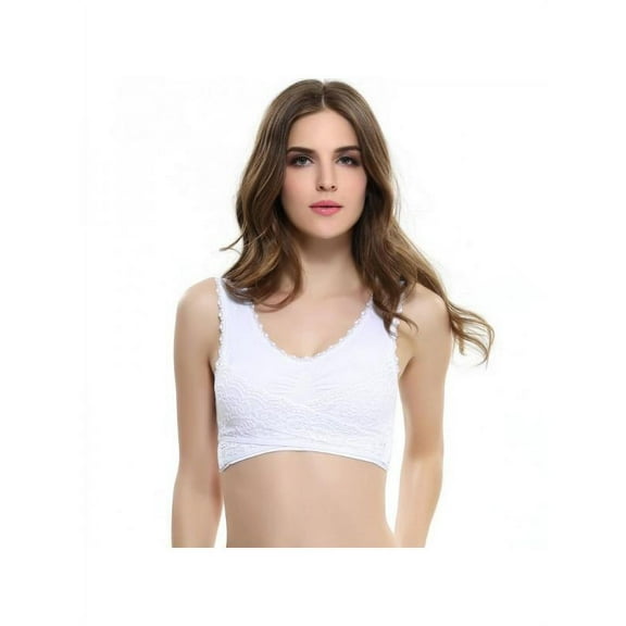 Comfortable Solid Color New Cross Side Buckle Without Rims Gathered Sports Underwear Sleep Bra