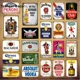 thumbnail image 2 of Cartel de metal con texto en inglés "Keep Calm Drink Beer Wine" (Mantén la calma, bebe cerveza, vino), placa de whisky, letrero de hojalata vintage, decoración de pared para bar, pub, cueva de hombre,, 2 of 5