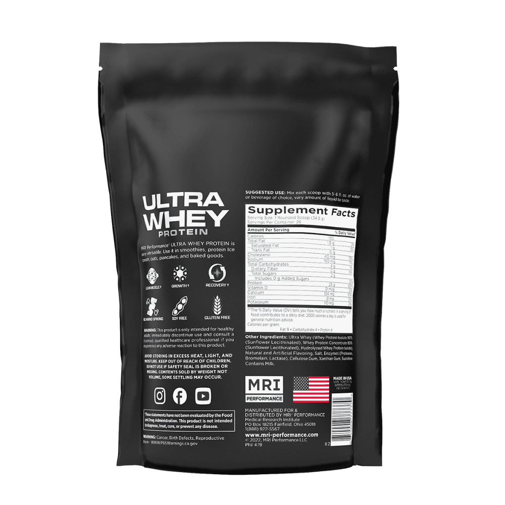 MRI Performance Ultra Whey Protein, Marshmallow Crunch, 25g Protein from Isolate, Hydrolyzed & Concentrate – Muscle Recovery, Strength & Milk-Based Powder