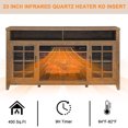 thumbnail image 2 of 55" Electric Fireplace Inserts, 1500W Recessed Stove Heater with 9H Timer, 4 Brightness 11 temperature settings for Indoor Use, 2 of 7