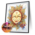 thumbnail image 4 of Diamante pintura 5D DIY forma especial sol punto de cruz mosaico artesanía Kits, 4 of 9