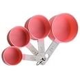 thumbnail image 2 of Juego de 8 tazas y cucharas medidoras de plástico YONGSHENG color rosa, 2 of 3