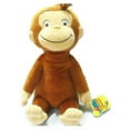 thumbnail image 1 of Curious George Plush Toy Cartoon Monkey Shape Doll Color:Common monkey Height:30cm, 1 of 5