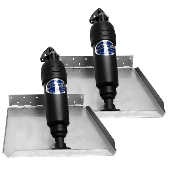 Bennett BOLT1212ED BOLT Electric Edge Mount Limited Space Trim Tab Kit - 12" x 12"