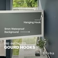 thumbnail image 6 of Eviva Aberdeen 60" White Framed Bathroom Wall Mirror, 6 of 7