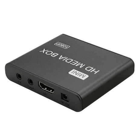 HD 1080P Media Player BOX USB Media Box With HDMI AV MMC MKV AVI MOV (Best Avi Player For Iphone)