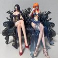 thumbnail image 4 of Figura de One Piece Boa Hancock Nico Robin Suit Thug Series Estatua de PVC Figuras de acción de anime Modelo coleccionable Juguete de moda Regalo para niños Muñeca, 4 of 6