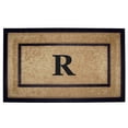 thumbnail image 2 of Nedia Home 18099R 22 x 36 in. Coir &amp; Rubber Frame Mat  Monogrammed R, 2 of 4