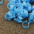 thumbnail image 4 of 100 piezas aves anillos anillos clip 1.8cm azul Sharpla Banda de pollo para pollo, 4 of 8