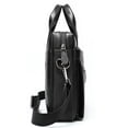 thumbnail image 4 of Men Business Bags For Laptop Briefcases Genuine Leather Bag For Documents Office Bags For Men Computer Briefcases 9006, 4 of 5
