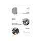 thumbnail image 2 of 84inches 1080p Simple Portable Metal Anti-light Projector Screen 16:9 Foldable Home Movie Projection Curtain, 2 of 5