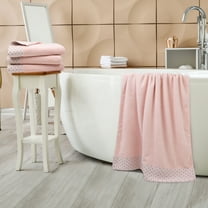 REGALWOVEN Hand Towel Set 27" x 54", Soft 100% Cotton 600 GSM Luxury Towels Misty Rose 4