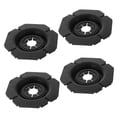 thumbnail image 1 of BEADCEST 4Pcs Black Silicone Car Wiper Hole Protective Covers Universal Windshield Wiper Arm Guards, 1 of 6